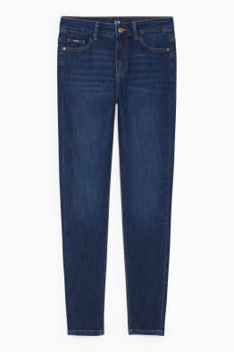 Skinny jeans - mid-rise waist - LYCRA®