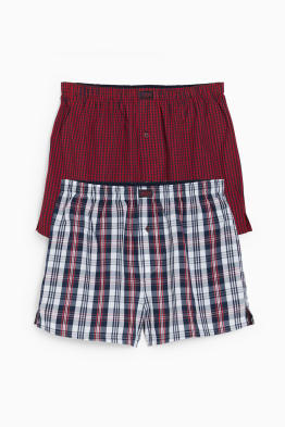 Multipack of 2 - boxer shorts - woven