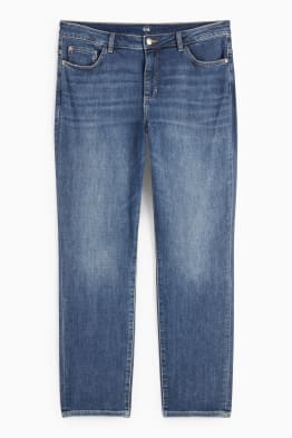 Straight jeans - średni stan - LYCRA®