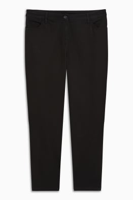 Slim jeans - mid-rise waist