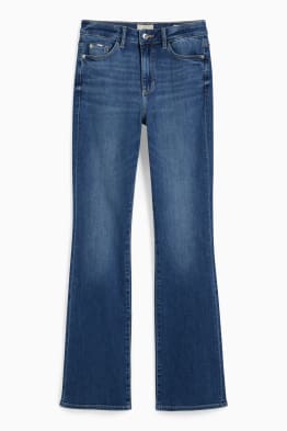 Bootcut jeans - high waist