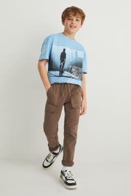 Pantaloni cargo - LYCRA®