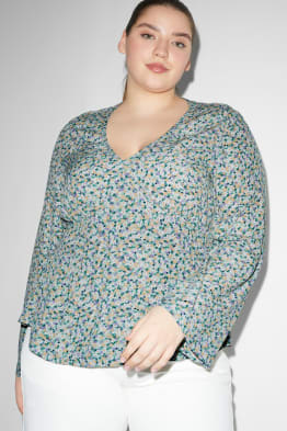 CLOCKHOUSE - blusa - a fiori