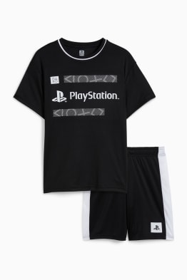 PlayStation - souprava - tričko s krátkým rukávem a šortky - 2dílná