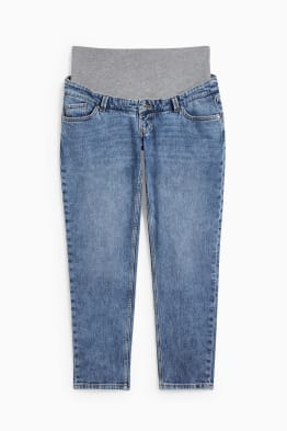 Těhotenské džíny - tapered jeans