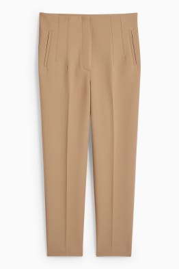 Cloth trousers - high waist - regular fit