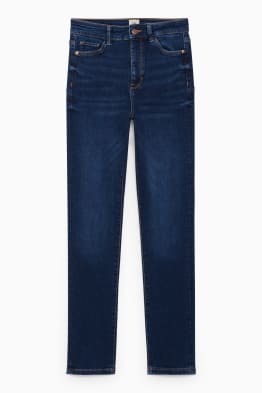 Slim jeans - wysoki stan - dżinsy modelujące - LYCRA®