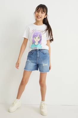 Jeans-Shorts