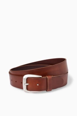 Leren riem