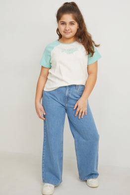 Taglie forti - confezione da 2 - jeans a gamba larga