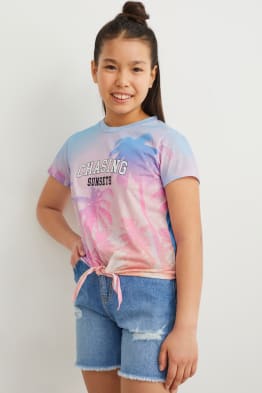 T-shirt noué