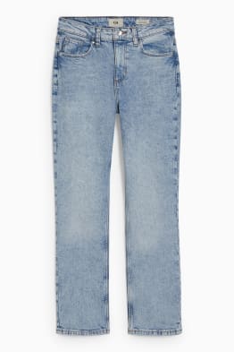 Straight jeans - high waist - LYCRA®