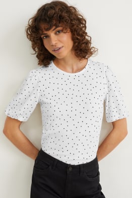 Camiseta - de lunares