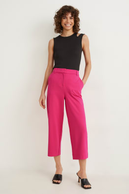 Jupe-culotte - high waist - coupe droite