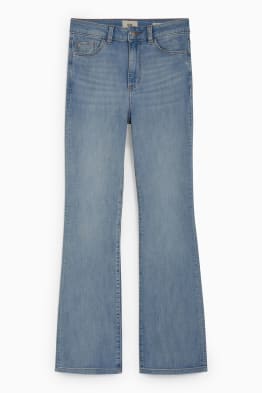 Bootcut jeans - high waist