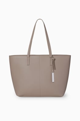 Torba shopper - imitacja skóry