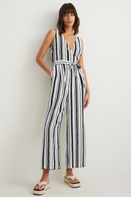 Jumpsuit - striped