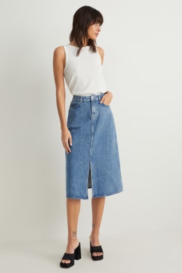 Denim skirt comfy fashion great prices C A Online Shop