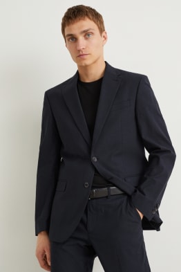 Mix-and-match tailored jacket - regular fit - Flex - cotton-linen blend