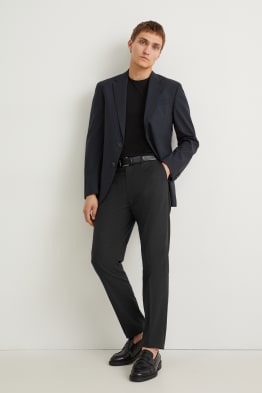 Mix-and-match suit trousers - regular fit - Flex - cotton-linen blend