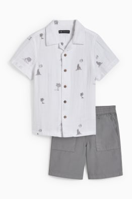 Ensemble - chemise et bermudas - 2 pièces