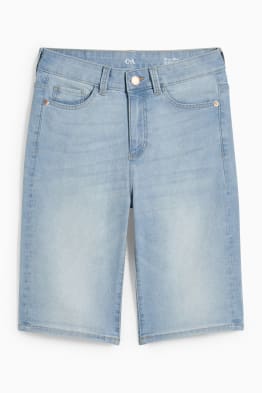 Bermuda di jeans - vita media - LYCRA®