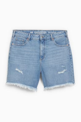 CLOCKHOUSE - shorts di jeans - vita alta