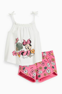 Minnie Mouse - ensemble - T-shirt et short - 2 pièces