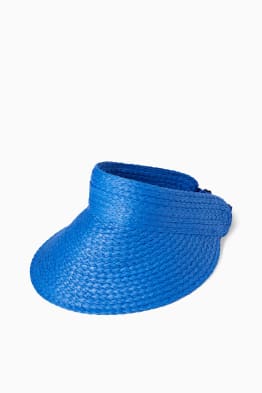 Slaměný plážový visor