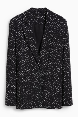 Blazer - relaxed fit - patterned