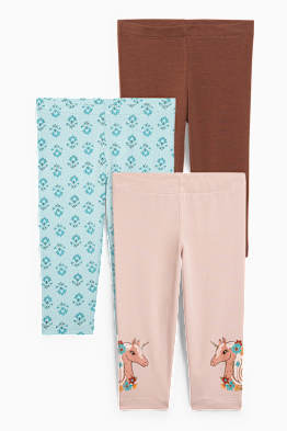 Multipack 3er - Capri-Leggings