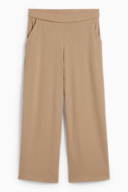 Culottes - mid-rise waist