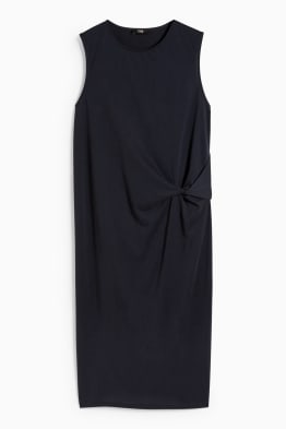 Sheath dress with knot detail