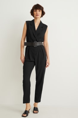 Jumpsuit with belt