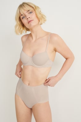 Soutien-gorge avec armatures - DEMI - ampliforme - LYCRA®