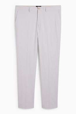 Mix-and-match suit trousers - slim fit - striped