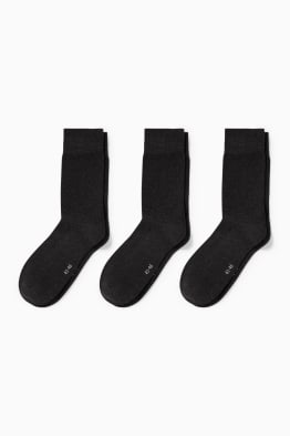 Set van 3 paar - sokken - comfortabel boordje