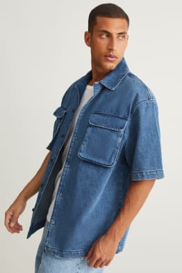 Chemise en jean - relaxed fit - col kent