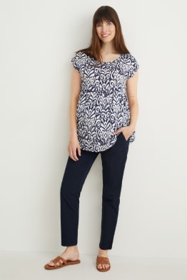 Maternity chinos with belt - slim fit