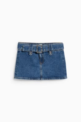 CLOCKHOUSE - gonna di jeans con cintura