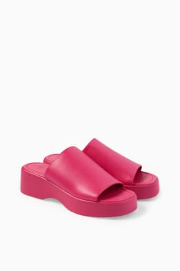 Sandals - faux leather