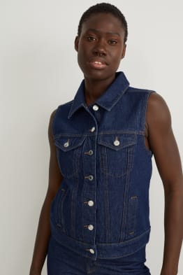 Denim waistcoat