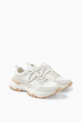 Trainers - faux leather