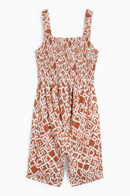 Maternity playsuit - patterned