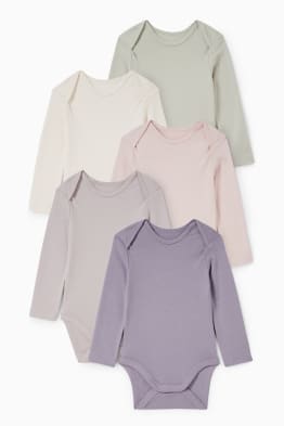 Lot de 5 - bodys pour bébé