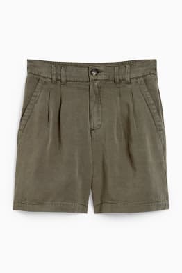 Bermuda shorts - high waist