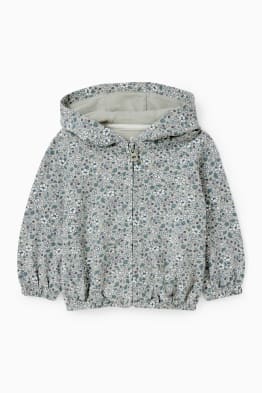 Baby hoodie - floral