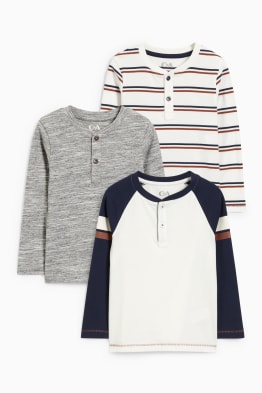 Multipack 3er - Langarmshirt