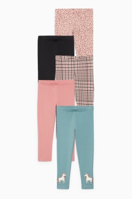 Lot de 5 - leggings chauds