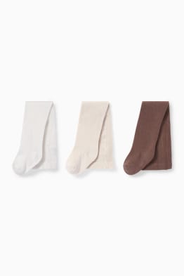 Multipack of 3 - baby tights